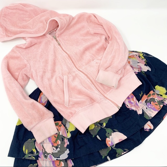 Juicy Couture Other - Juicy Couture velour top and floral skirt - H